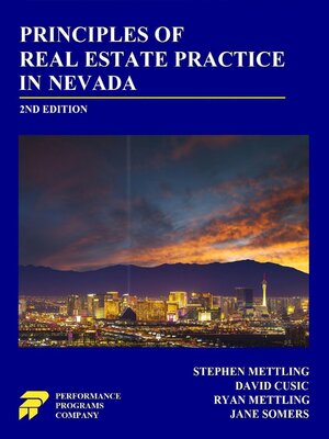 cover image of Principles of Real Estate Practice in Nevada